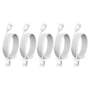 Ultra Thin Cat6 Ethernet Cable 15FT 5Pack, Gigabit UTP Network Cable Ultra Thin Cat6 Ethernet Cable 15FT 5Pack, Gigabit UTP Network Cable