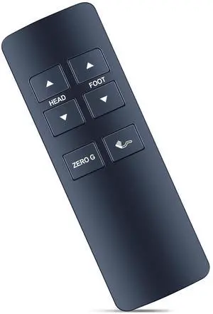 MOVHEIYL RF258GA Replacement Remote Control for Serta Smart Motion Beautyrest Okin Refined keeson Motion Adjustable Bed JLDK.27.10.06 RF258GA Essentials IV (4) and V (5) (Black) MOVHEIYL RF258GA Replacement Remote Control for Serta Smart Motion Beautyrest Okin Refined keeson Motion Adjustable Bed JLDK.27.10.06 RF258GA Essentials IV (4) and V (5) (Black)