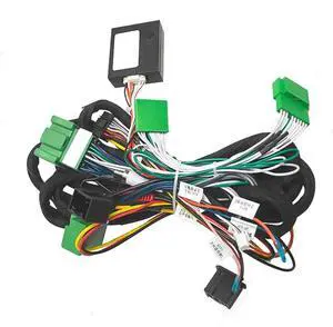 16pin Car Stereo Radio Power Retrofit Wiring Harness Cable Adapter fits for Volvo XC90 2004-2014 with Fiber Optic Amplifier 16pin Car Stereo Radio Power Retrofit Wiring Harness Cable Adapter fits for Volvo XC90 2004-2014 with Fiber Optic Amplifier
