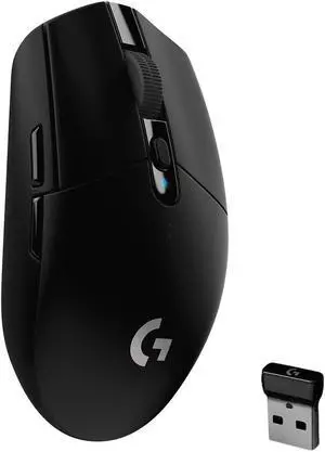 Logitech G304 LIGHT SPEED wireless gaming mouse, Hero 12K sensor, 12000 DPI, lightweight, 6 programmable buttons, PC/Mac black Logitech G304 LIGHT SPEED wireless gaming mouse, Hero 12K sensor, 12000 DPI, lightweight, 6 programmable buttons, PC/Mac black