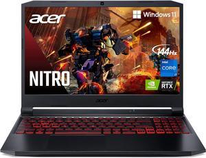 Acer Nitro 5 15 Gaming Laptop, 15.6" FHD 144Hz Display, Intel Core i7-11800H 8 cores processor, NVIDIA GeForce RTX 3050 Ti 4GB GDDR6, 16GB DDR4  2TB PCIe SSD, Wi-Fi 6 Backlit Keyboard, Windows 11