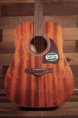 Ibanez AW54OPN Artwood Dreadnought Acoustic Guitar - Open Pore Natural