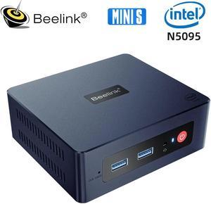 Beelink MINIS 12 Mini PC with N95 Processor, 8G DDR4 RAM, 256G SSD, 4K UHD,  Dual HDMI Ports, WiFi 5, BT 4.2, Gigabit Ethernet