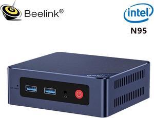 Beelink Mini S12 Pro Intel N95 (Up to 3.4GHz), 8GB DDR4 RAM 128GB NVME SSD, Windows 10 Pro, Dual HDMI 4K60Hz/WiFi 5/BT 4.2