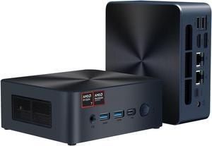 BRENUC Mini PC N7P AMD Ryzen 7 8845HS(up 5.1GHz),16GB DDR5 RAM 1TB NVMe PCIE 4.0 SSD,AMD Radeon 780M Graphics,Triple Screen Display,WiFi 6,Bluetooth 5.2