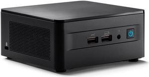 Intel NUC 12 Pro Kit Wall Street Canyon Intel® Core i7-1260P, Iris® Xe Graphics RNUC12WSHI70000 Tall Barebone, Dual Channel DDR4-3200 SO-DIMM Sockets, Power Cord is not included