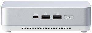 ASUS NUC 14 Pro+ Intel 14th Gen Core Ultra 9 185H (NPU Support), 64GB DDR5 RAM, 2TB SSD, Thunderbolt 4, Wi-Fi 6E & Bluetooth 5.3, Silver Aluminum Chassis, with VESA Mount