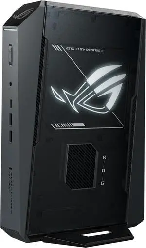 ASUS ROG NUC (2025) Gaming Mini PC with AMD Ryzen 9 9955HX3D, NVIDIA® GeForce RTX 5070 Mobile GPU, 32GB DDR5 RAM, 1TB NVMe SSD, Thunderbolt 4, Triple-Fan Cooling, and ARGB Lighting