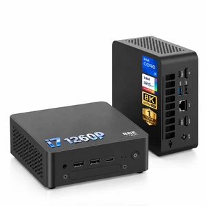 BRENUC MINI PC,Intel 12th Gen Core i7-1260P Up to 4.4GHz, 16GB DDR5 512GB NVME SSD, HDMI/TYPE-C 8K@60Hz Output, 1X 2.5G RJ45 Port, 4X USB Port, Intel Iris Xe Graphics, VESA Mount BRENUC MINI PC,Intel 12th Gen Core i7-1260P Up to 4.4GHz, 16GB DDR5 512GB NVME SSD, HDMI/TYPE-C 8K@60Hz Output, 1X 2.5G RJ45 Port, 4X USB Port, Intel Iris Xe Graphics, VESA Mount