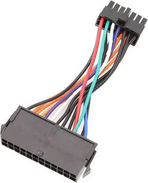 ATX Cable 24P to 14P Power Cord Power Supply Converter 24-pin to 14-pin Line for 1en0v0 for IBM Notebook 3.94in ATX Cable 24P to 14P Power Cord Power Supply Converter 24-pin to 14-pin Line for 1en0v0 for IBM Notebook 3.94in