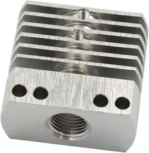 3D Printer Accessories CR8 Heat Sink Tube Heat Sink Heatsink Fixed Heat Sink Aluminum Parts Heat Sink Aluminum Tube