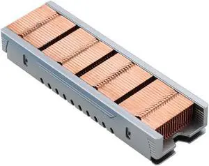 Slimd M.2 SSD Heatsink Cooler 2280 Solid State Hard Drive Radiator M.2 PCI-E NVME Copper Cooling Thermal Pad 76x24x11mm