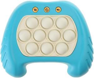 Handheld Game Console Light Up Quick Push Sensory Fidgets Toy Push Puzzle Game Machine Child Stress Reliever Toy