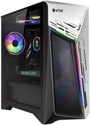 VTG Gaming PC Desktop Ryzen5 7500F (6 Core up to 5GHz 5nm),AMD Radeon RX 7700 XT 12G, 1TB NVME SSD, 32GB DDR5 RAM , 650 PSU  Wi-Fi, Windows 11 Home 64-bit