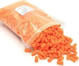 500 Pairs of Quality Foam Earplugs - 32dB Noise Cancelling Sound Blocking Calmer Soft High Decibel Ear Plugs for Sleeping Travel Loud Music Concert Shooting Work Construction Safety Hearing Protection