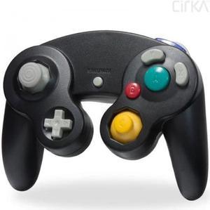 CirKa Wii GameCube Wired Controller Black
