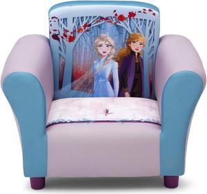 Delta Children Upholstered Chair,Wood, Disney Frozen II, Welcome to consult