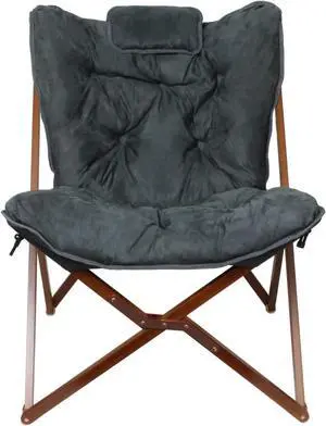 Zenithen Indoor Wood Butterfly Folding Accent Chair for Dorms, Bedrooms, and Living Rooms, Welcome to consult