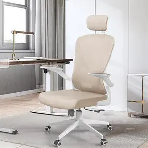 Ergonomic Chair with Headrest Big and Tall Office Chair Computer Chair Desk Chair Adjustable Headrest Lumbar Support Office Chair 400 lbs Heavy Duty Office Chair with Metal Base Khaki Ergonomic Chair with Headrest Big and Tall Office Chair Computer Chair Desk Chair Adjustable Headrest Lumbar Support Office Chair 400 lbs Heavy Duty Office Chair with Metal Base Khaki