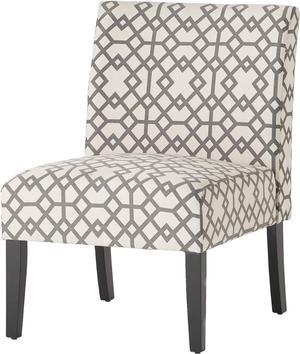 Christopher Knight Home Kassi Fabric Accent Chair, Grey Geometric Patterned, Welcome to consult