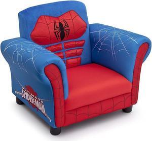 Delta Children Figural Upholstered Chair, Marvel Spider-Man (Blue, Red), Welcome to consult