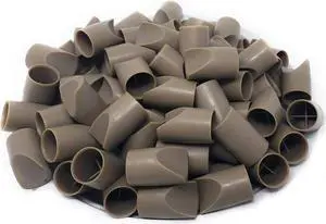 Folding Chair V-Tip Stabilizer Caps (100 Pack) - Fits 7/8" OD Tube, Top of Leg - Replacement Parts Works with Metal and Padded Chairs Beige, Welcome to consult