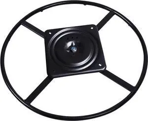 Yoogu 25.5inch Furniture Ring Base 360 Degrees Rotate w Swivel Base Replacement with 10 Inch Plate for Recliner Sofa Chairs, Welcome to consult