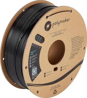 2.85mm(3mm) ABS Filament 2.85mm Black ABS, 1kg Heat Resistant ABS - Polymaker PolyLite ABS 3D Printer Filament 2.85mm Black Filament, Print with 2.85mm Openning 3D Printers Only, Welcome to consult