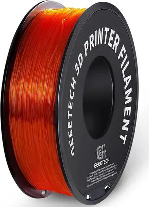 Geeetech 95A TPU Filament 1.75mm, Soft Flexible Consumables for 3D Printer, Dimensional Accuracy +/- 0.03 mm,1KG (2.2lbs) Spool,Orange, Welcome to consult