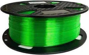 Translucent Green PETG Filament 1.75 mm 1KG 3D Printer Filament 2.2LBS Spool 3D Printing Materials Fit Most FDM Printer Easy to Print CC3D Grass Green Color, Welcome to consult