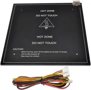 24V 220W Aluminum Ender 3 Heated Bed Ender 3 Pro Heatbed 235×235x3mm with Cable for Ender-3 /Ender 3X / Ender 3Pro 3D Printers DIY Kit (Aluminum 24V), Welcome to consult