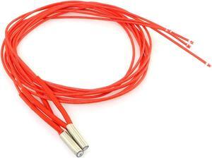 RLECS 2pcs 6x20mm Cartridge Heater 12V 40W 620 Heating Tube with 1 Meter Wire for 3D Printer, Welcome to consult