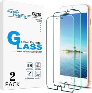 KATIN [2-Pack] Screen Protector for iPhone SE 3, SE 2022, iPhone SE 2, SE 2020 4.7-Inch Tempered Glass, Anti Scratch, 9H Hardness, Case Friendly, Welcome to consult