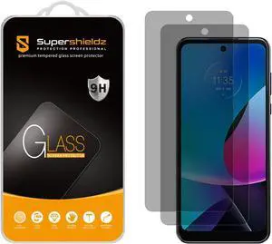 Supershieldz (2 Pack) (Privacy) Anti Spy Screen Protector Designed for Motorola Moto G Power 5G (2023) [Not Fit for 2020-2022 Model], Tempered Glass, Anti Scratch, Bubble Free, Welcome to consult
