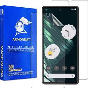Armor Suit 2 Pack MilitaryShield Anti-Glare Screen Protector Designed for Google Pixel 7 [6.3-Inch] Case Friendly Matte Film - Made in USA, Welcome to consult