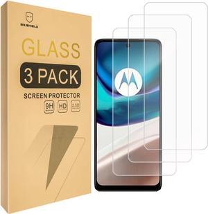 Mr.Shield [3-Pack] Designed For Motorola MOTO G42 [Tempered Glass] [Japan Glass with 9H Hardness] Screen Protector with Lifetime Replacement, Welcome to consult