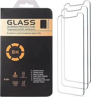 Lacase 3 Pack, Tempered Glass Screen Protector Compatible with iPhone 11 / XR,, Welcome to consult