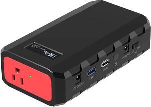 88.8Wh|65Watts Portable Laptop Charger with AC Outlet, A Super Travel Portable Battery Pack & Power Bank for HP, Notebooks, MacBook, Laptops
