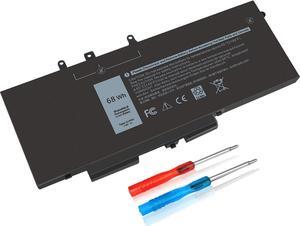 68Wh GJKNX 7.6V Laptop Battery for Dell Latitude 5480 5580 5280 5490 5590 5491 5288 5488 5495 5591 E5480 E5580 E5490 E5590 E5591 Precision 15 3520 3530 GD1JP 5YHR4 451-BBZG DY9NT 0DY9NT 0GD1JP 4-Cell