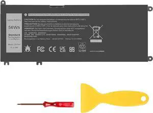 ASUNCELL 33YDH 56Wh Laptop Battery for Dell Inspiron 17 7000 7773 7778 7786 7779 2in1 15 7577 G3 15 3579 17 3779 G5 15 5587 G7 15 7588 Latitude 13 3380 14 3490 15 3590 3580 PVHT1 P30E 81PF3