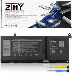 41Wh G91J0 Battery Replacement for Dell Latitude 3320 3330 3420 3520 Inspiron 3510 3511 3515 3521 3525 3530 3535 5320 5310 5330 5410 5435 5415 5418 5515 5430 5435 7415 7420 2-in-1 Vostro 3435 5625