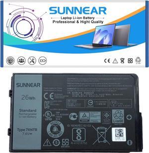 SUNNEAR 7XNTR Laptop Battery Compatible with Dell Latitude 12 7202 7212 Rugged Extreme Tablet Series Notebook J7HTX 07XNTR FH8RW 0FH8RW 7.4V 26Wh 3420mAh 2-Cell, Welcome to consult