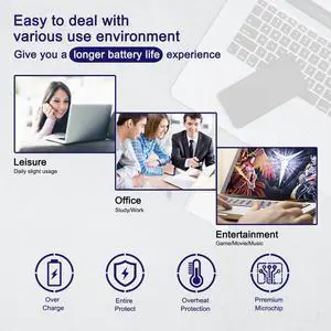 SUNNEAR TT03XL Laptop Battery Replacement for HP EliteBook 755 850 G5, 850 G6, ZBook 15U G5 G6 Series 932824-1C1 932824-2C1 932824-421 933322-855 HSN-113C-5 HSN-I13C-5 HSTNN-DB8K HSTNN-LB8H HSTNN-UB7T