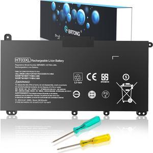 HT03XL Laptop Battery for HP Pavilion 14-DK 14-DF 14-CF 14-CE 15-da0xxx 15-cs0xxx 15-DB 15-CW 15-CR Series 15-CS0053CL 15-DA0014DX 15-DW0033NR HT03041XL HSTNN-DB8R HSTNN-UB7J L11421-2C2 L11421-542