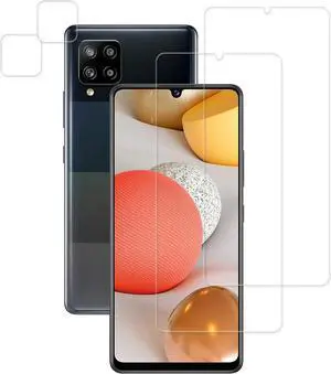 HKKAIS Designed For Samsung Galaxy A42 5G Tempered Glass Screen Protector 2-Pack Camera Lens Protector Film 2-Pack, Welcome to consult