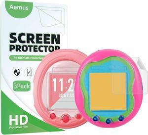 Aemus Compatible for Tamagotchi Uni and Tamagotchi Smart Screen Protector, Full Coverage PET Clear Film, Welcome to consult