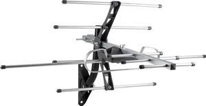 UltraPro Outdoor HD Digital, Long Range Smart TV Antenna, Supports 4K 1080P HD VHF UHF, J Mount Included for Attic or Outdoor, Weather Resistant, 65000, Welcome to consult