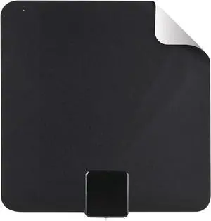 RCA Thin Indoor HDTV Antenna - Thin Film Reversible Antenna with HDTV Multi Directional VHF & UHF Reception. 35 Mile Range. Supports 4K/8K 1080p TVs, Welcome to consult