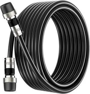 BlueRigger RG6 Coaxial Cable, 75FT (Weatherproof Rubber Boot, Direct Burial, in-Wall CL3 Rated, 75 Ohm, Indoor Outdoor) - Digital Coax Cord for HDTV, CATV, TV Antenna, Satellite, Broadband Internet