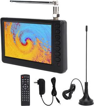 Acogedor 5 Inch Portable TV, 1080P ATSC Pocket Digital Car TV, with 1500mAh Rechargeable Battery, Support USB, TF Card, Mini Digital Television for Camping, Kitchen, Welcome to consult